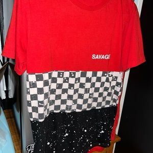 Mens East West Savage TShirt